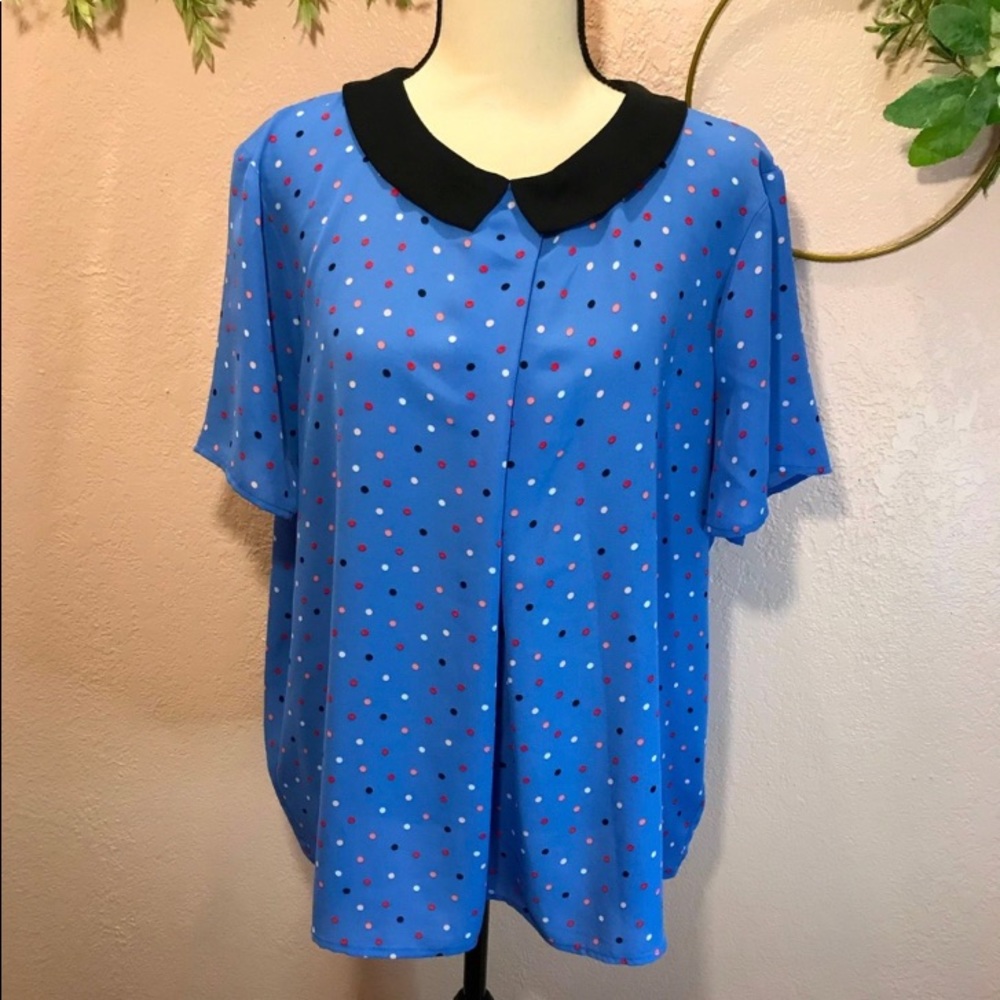 Elle Short Sleeve Blouse